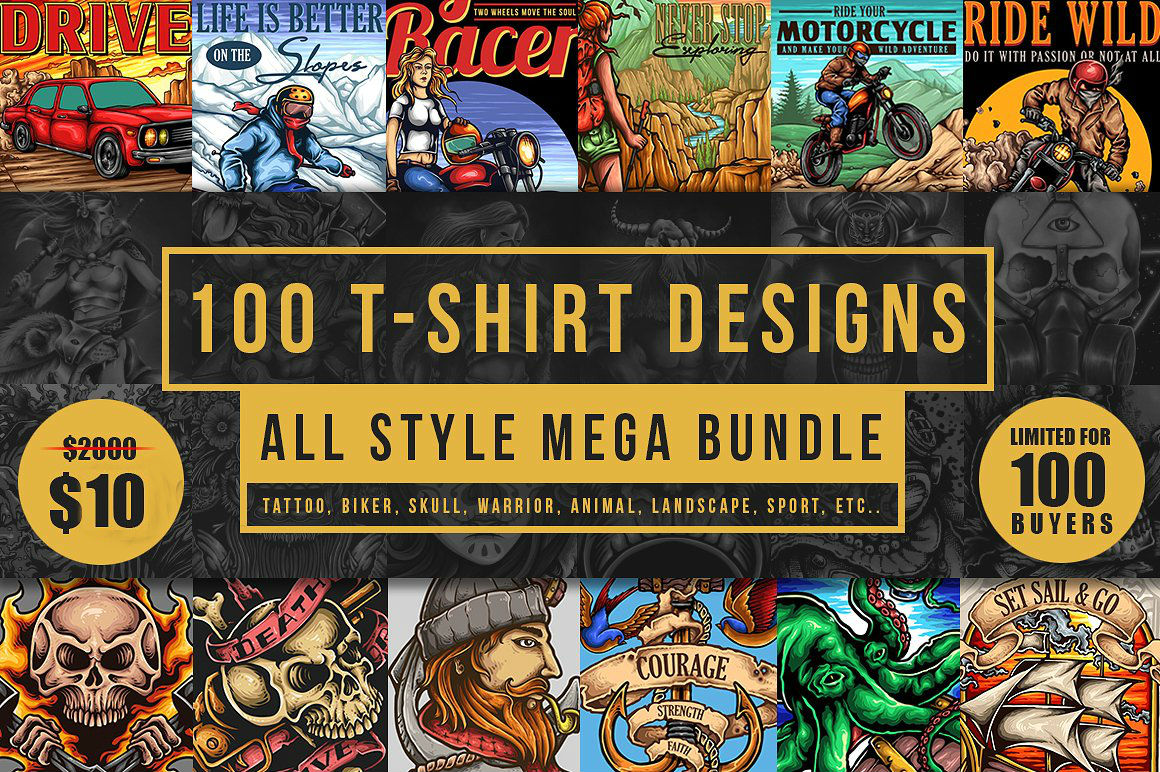 T Shirt Designs Mega Pack Designs 1160x772 T Shirt Designs Mega Pack Designs