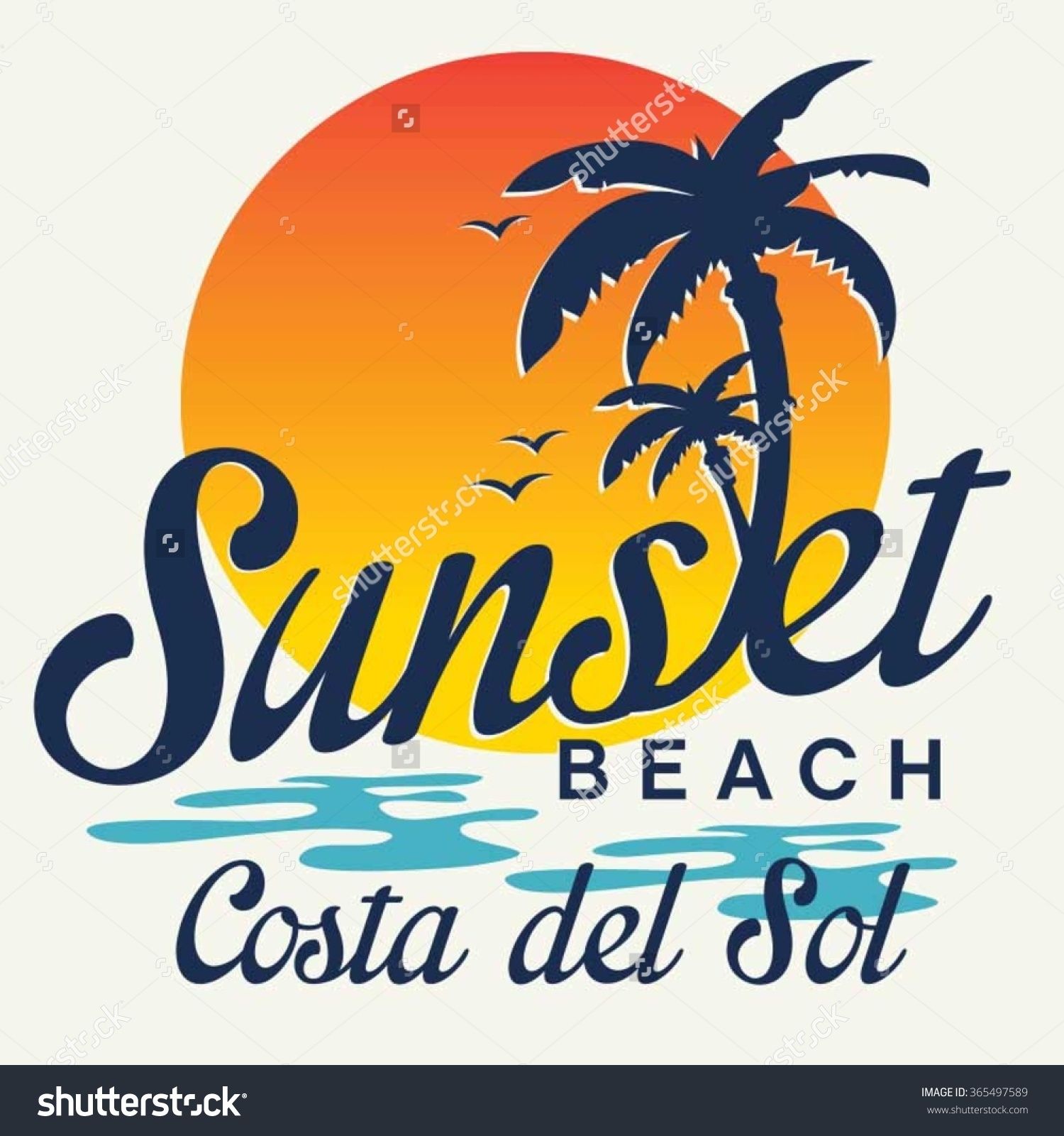 1500x1600 Sunset Beach Typography, T Shirt Graphics, Vectors, Surf, Beach