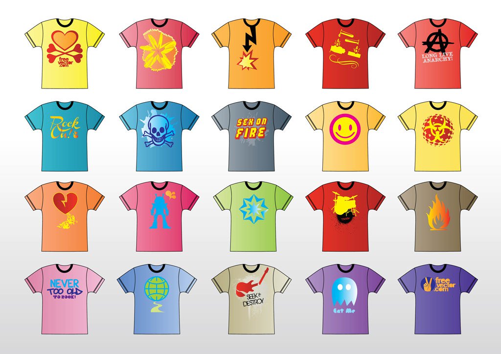 1024x724 T Shirt Vector Vector Art Graphics
