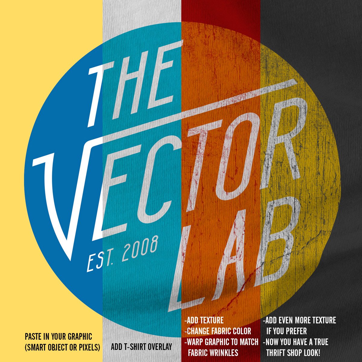 1200x1200 Thrift Shop Vintage T Shirt Texture Template