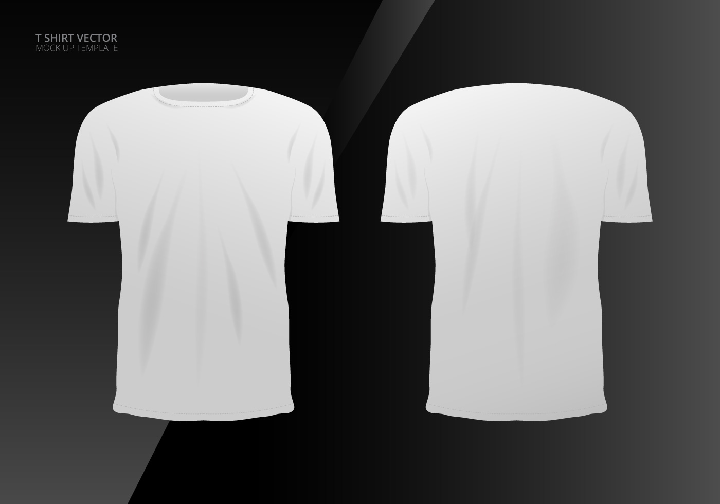 1400x980 T Shirt Mock Up Free Vector Art
