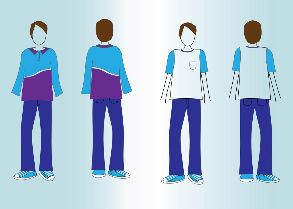 1024x731 T Shirt Mockup Vectors Vector Art Graphics