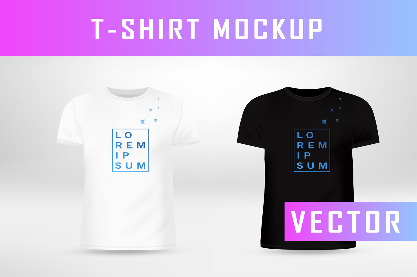 1400x931 T Shirt Mockup Vector