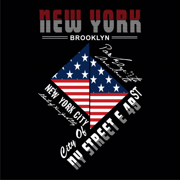 New York T Shirt Printing Vector Art Vector Premium Download 626x626 New York T Shirt Printing Vector Art Vector Premium Download