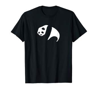 Panda Silhouette Vector Graphic Design T Shirt Clothing 342x320 Panda Silhouette Vector Graphic Design T Shirt Clothing