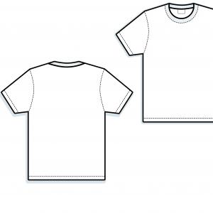 T Shirt Template Vector at Vectorified.com | Collection of T Shirt ...