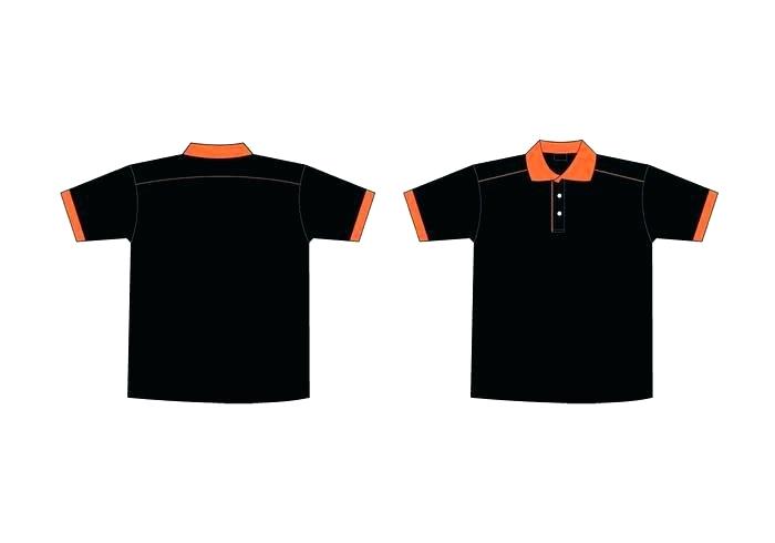 700x490 T Shirt Template Vector Black Free Download Polo Corporate
