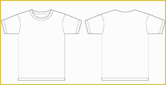 T Shirt Template Vector Free Download at Vectorified.com | Collection ...