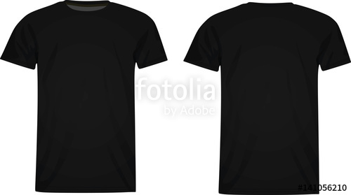 500x279 T Shirt Template Vector Stock Image And Royalty Free Vector