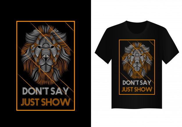 626x437 Lion Vector Art For T Shirt Design Vector Premium Download