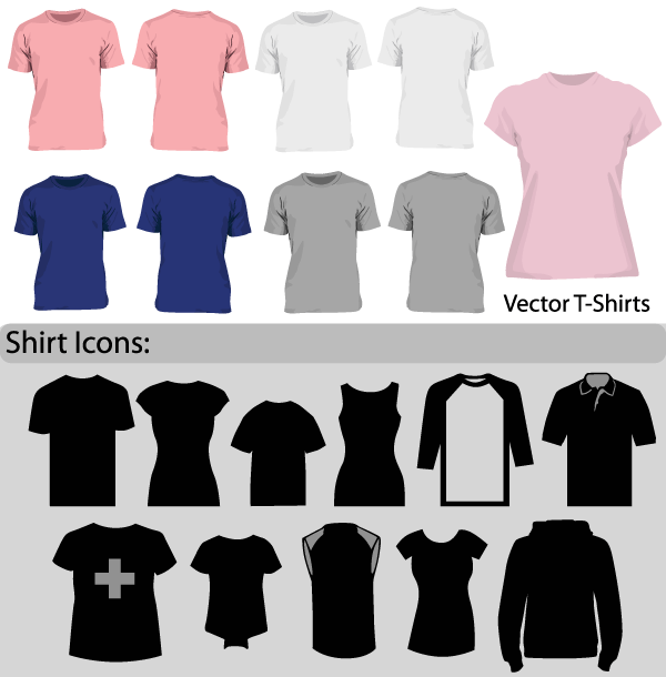 600x610 Free Blank T Shirt Template Vector