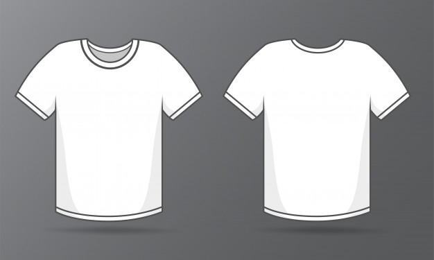 Download T Shirt Vector Front And Back at Vectorified.com ...