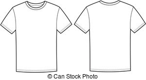 300x164 T Shirt Clipart Front And Back