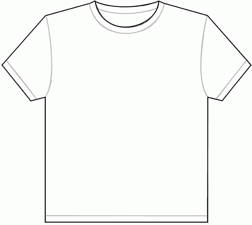 1024x911 Plain T Shirte Free Blank Tshirt Download Clip Art