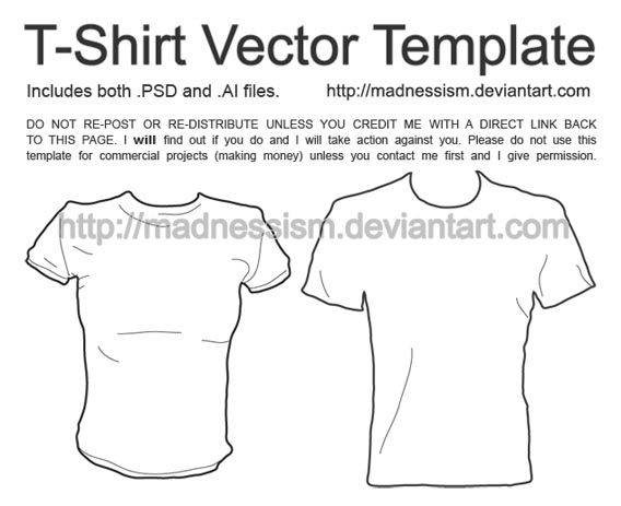 The Best Free T Shirt Template Options For Photoshop 568x463 The Best Free T Shirt Template Options For Photoshop
