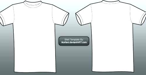 Download T Shirt Vector Template Illustrator at Vectorified.com | Collection of T Shirt Vector Template ...