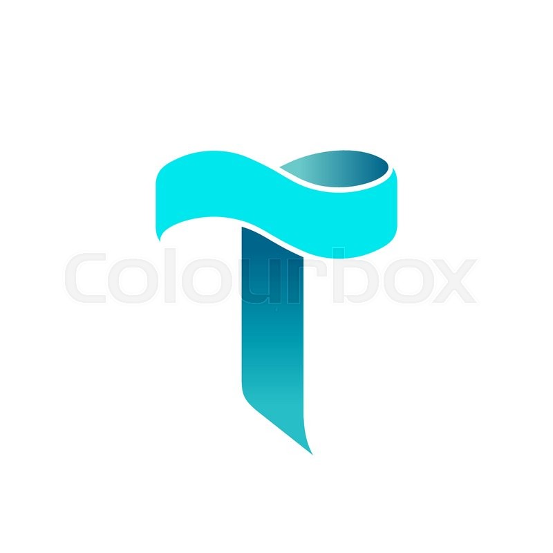 800x800 Vector Letter T Logo Icon Design Stock Vector Colourbox