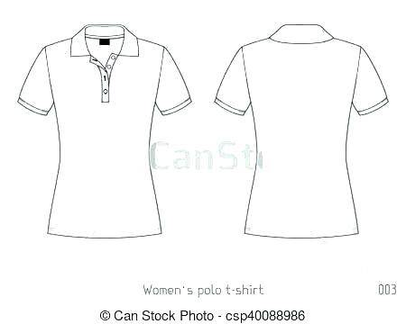 450x360 Woman T Shirt Design Template Vector Image Design A Shirt Template