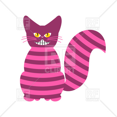 400x400 Cheshire Pink Cat Vector Image Of Plants And Animals Maryvalery