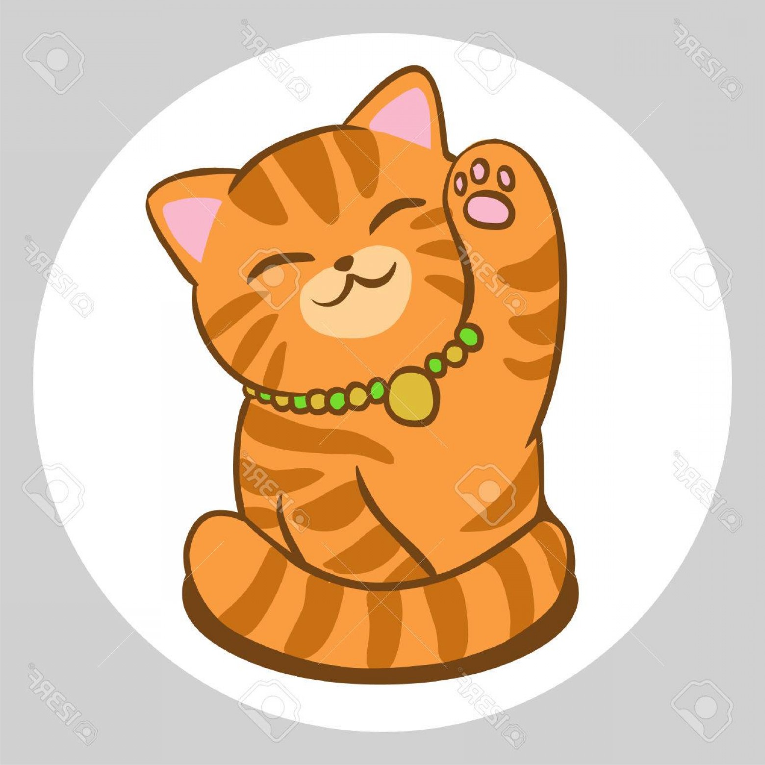 1560x1560 Smiling Cat Vector Lamaison