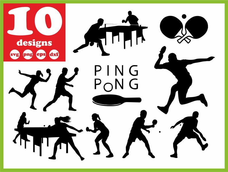 Table Tennis Sport Digital Game Clipart Player Etsy 794x599 Table Tennis Sport Digital Game Clipart Player Etsy