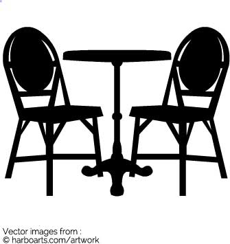 Download Cafe Table And Chair 335x355 Download Cafe Table And Chair