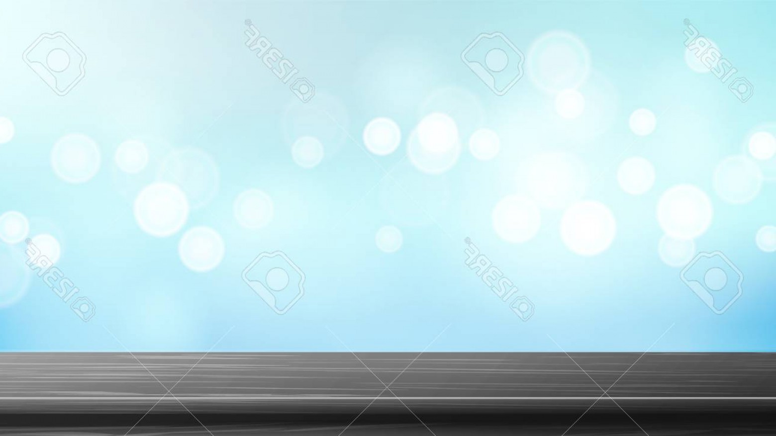 Photostock Vector Wood Table Top Vector Blue Bokeh Background 1560x877 Photostock Vector Wood Table Top Vector Blue Bokeh Background