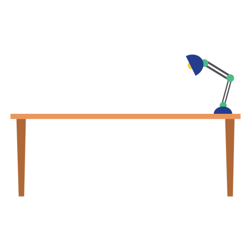 Office Table With Lamp Clipart 512x512 Office Table With Lamp Clipart