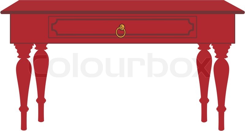 Vector Color Image Of Isolated Table Stock Vector Colourbox 800x430 Vector Color Image Of Isolated Table Stock Vector Colourbox