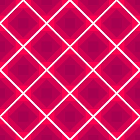 450x450 Seamless Checkered Tablecloth Vector Background With Rhombus Pink
