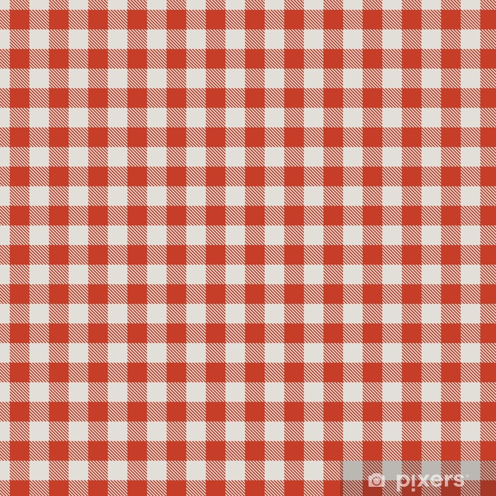 700x700 Seamless Red And White Tablecloth Vector Pattern Wallpaper