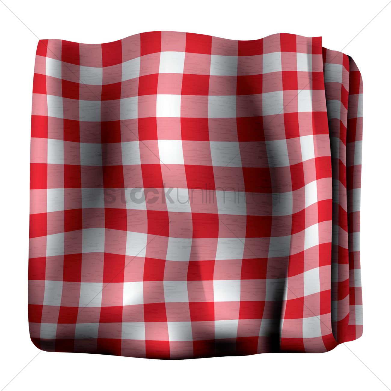 1300x1300 Tablecloth Vector Image
