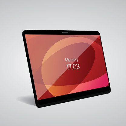 416x416 Tablet Icon Vector Mockup Premium Clipart
