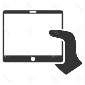 300x300 Tablet With Outcome Evaluations Icon Vector Clipart Newwaysys