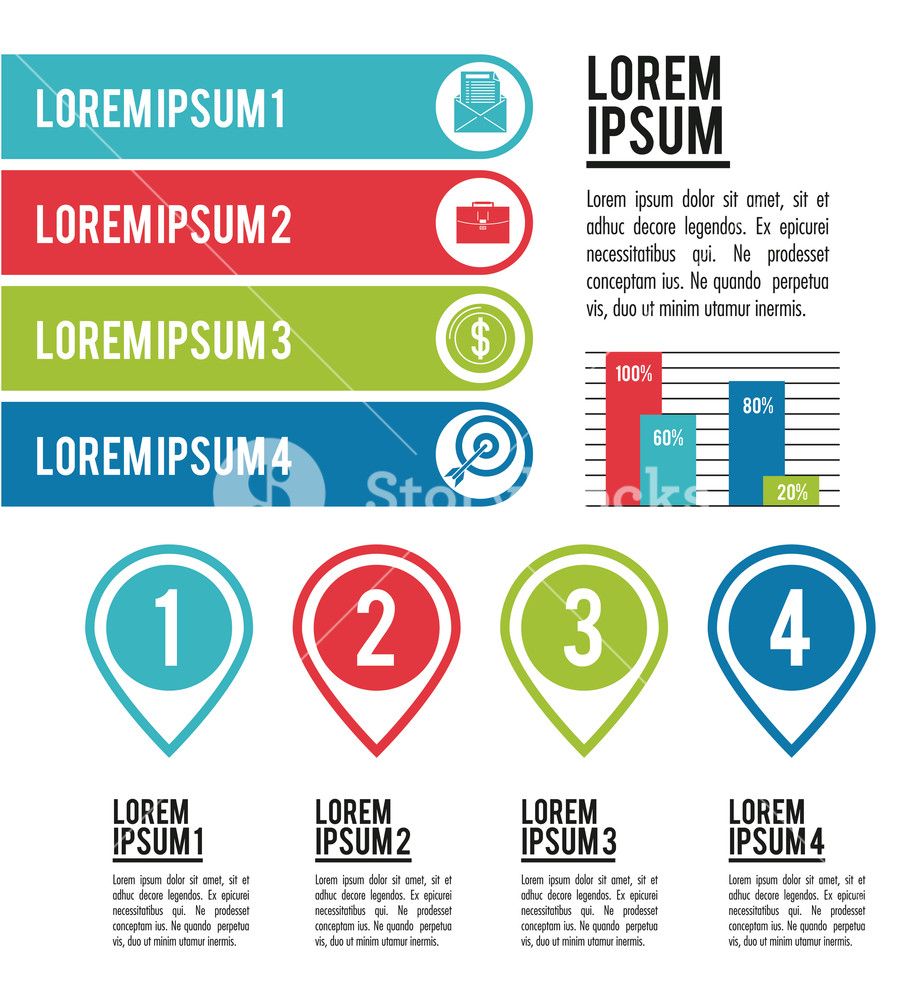 923x1000 Infographic Various Diagrams Numerical Tabs Vector Illustration
