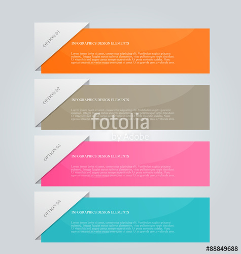 475x500 Business Infographics Template For Presentation, Education, Web