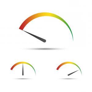 300x300 Set Of Simple Tachometer With Indicators Vector Wallkeeper