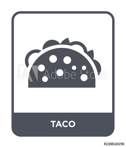 430x500 Taco Icon Vector