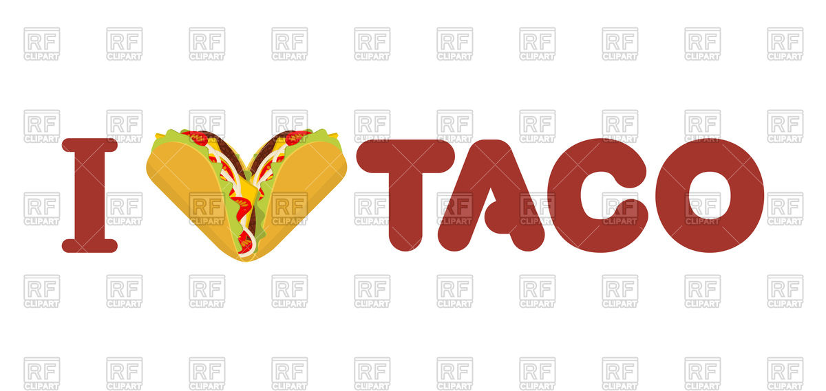 I Love Taco Vector Image Of Conceptual Maryvalery 1200x569 I Love Taco Vector Image Of Conceptual Maryvalery