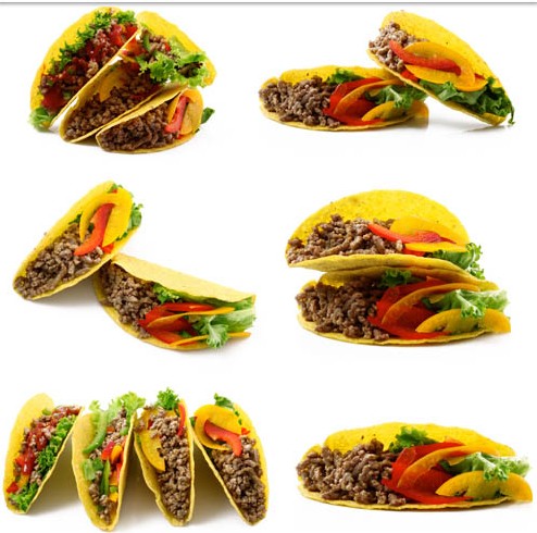 494x490 Tasty Mexican Tacos Vectors Graphic Free Download