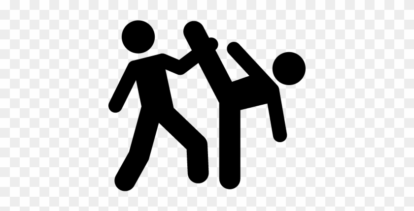 840x429 Taekwondo Couple Silhouettes Vector