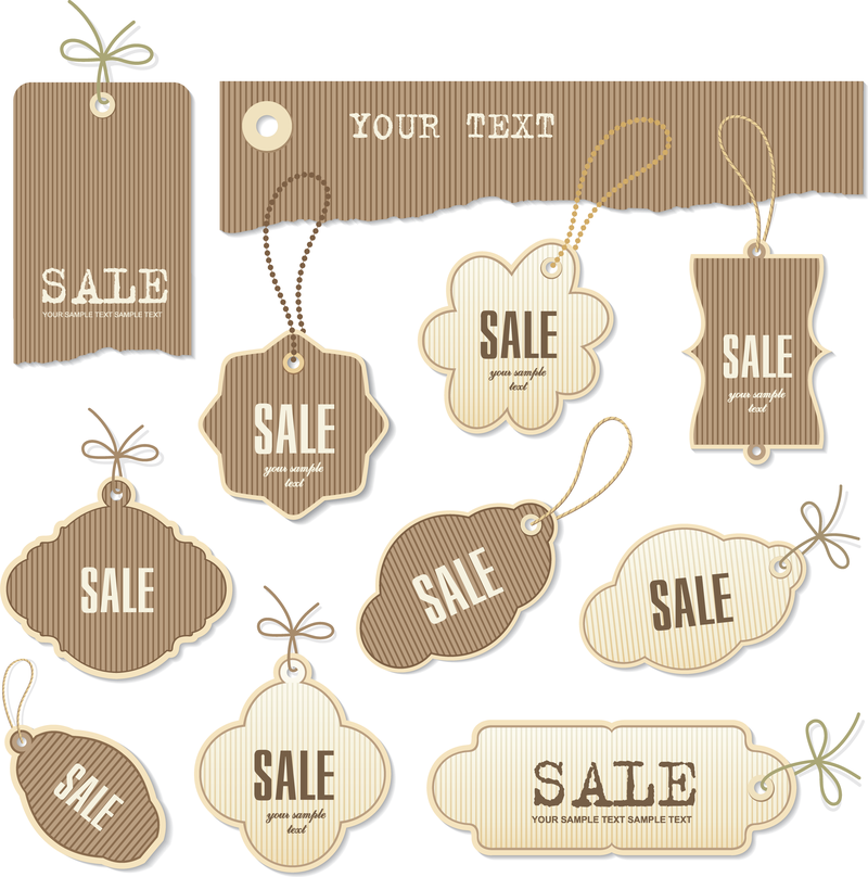 800x808 Simple Tag Vector