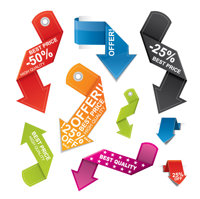 829x828 Discount Tag Template Vector Vector Sources