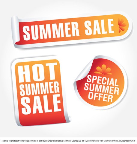 457x479 Free Summer Sale Tag Vectors Files, Vectors Graphics