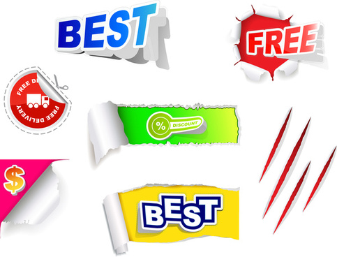 483x368 Paper Tag Vector Free Vector Download