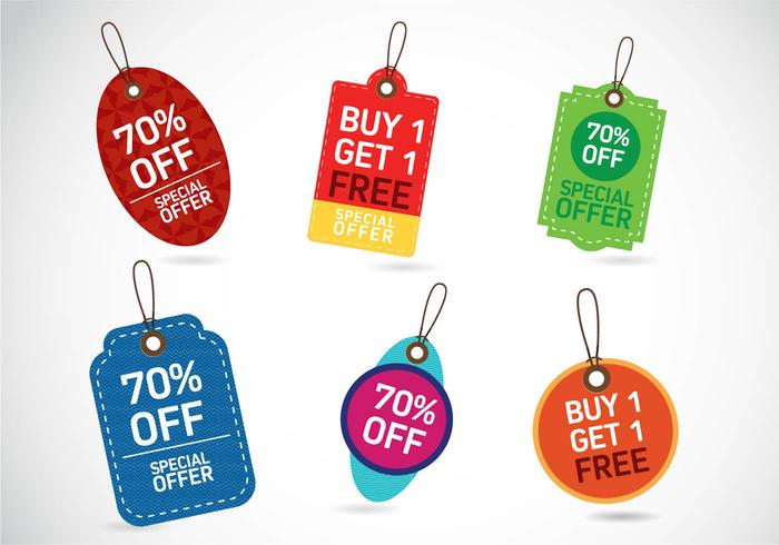 700x490 Sale Tags Design