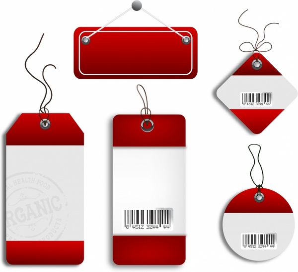 600x546 Cardboard Sales Tags Free Vector In Adobe Illustrator