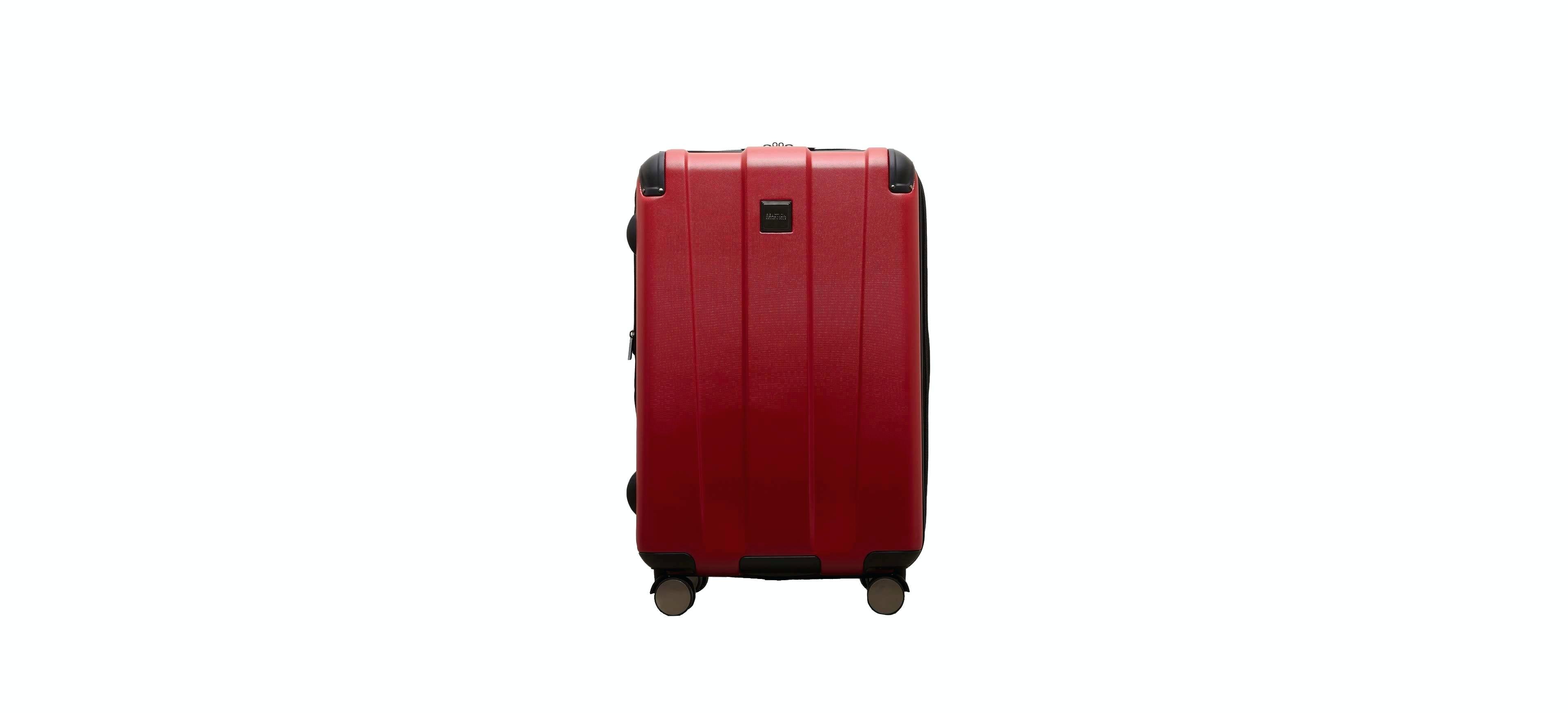 3840x1745 Red Suitcases Vector Travel Bags Or Isolated On White Tag