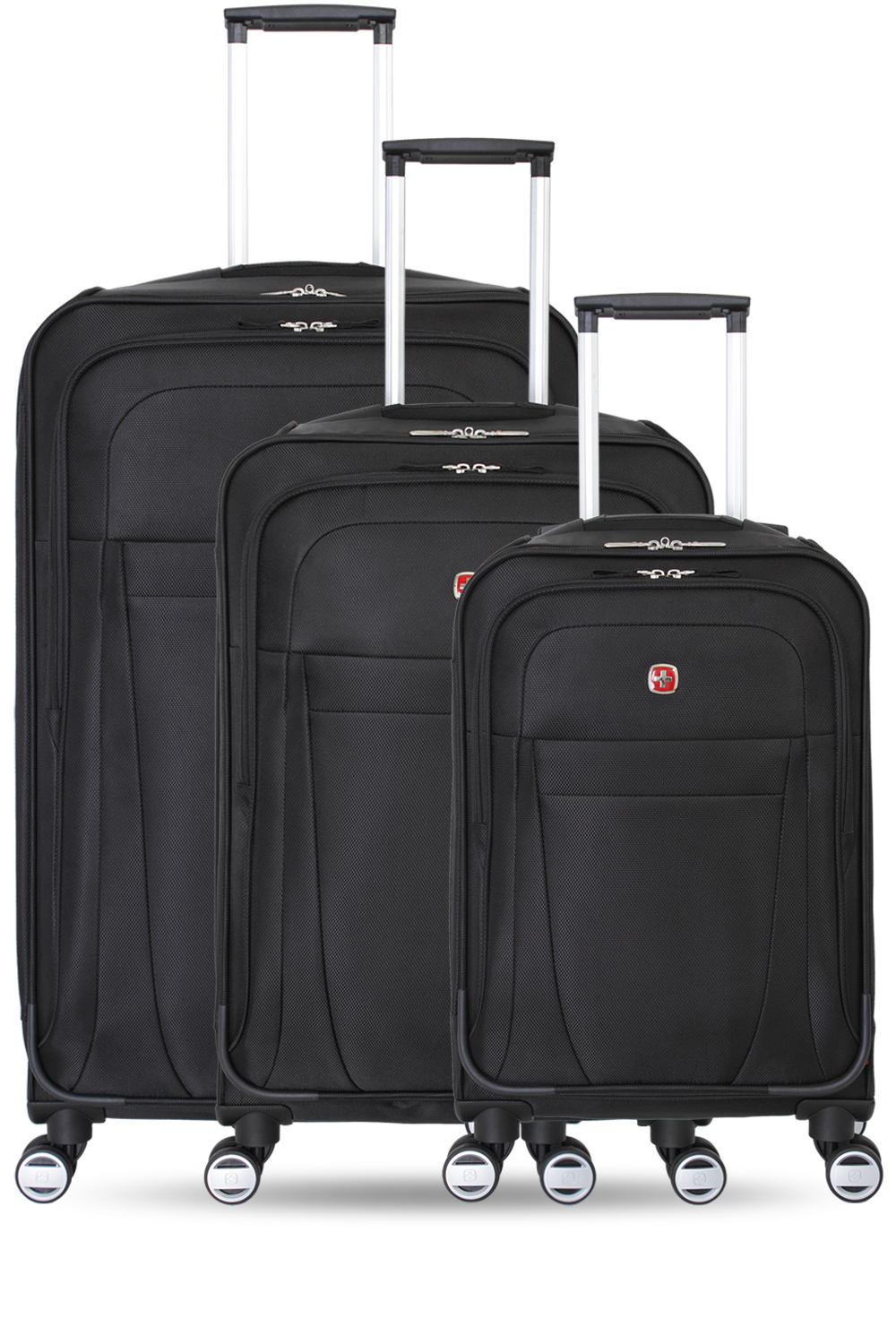 1000x1500 Swissgear Zurich Expandable Spinner Luggage Set