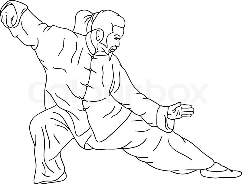 Does An Element Tai Chi Isolated On Stock Vector Colourbox 800x609 Does An Element Tai Chi Isolated On Stock Vector Colourbox